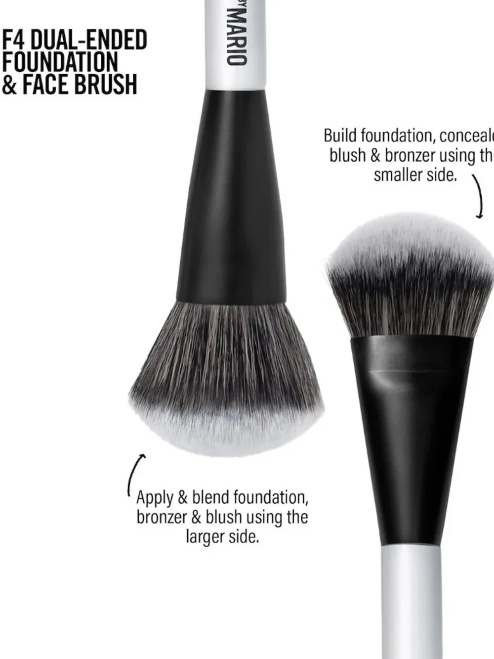 Makeup brushes from Makeup by Mario.